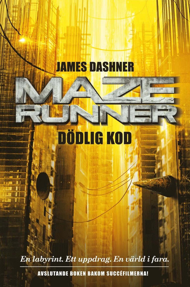 James Dashner - Maze runner. Dödlig kod, Kartonnage