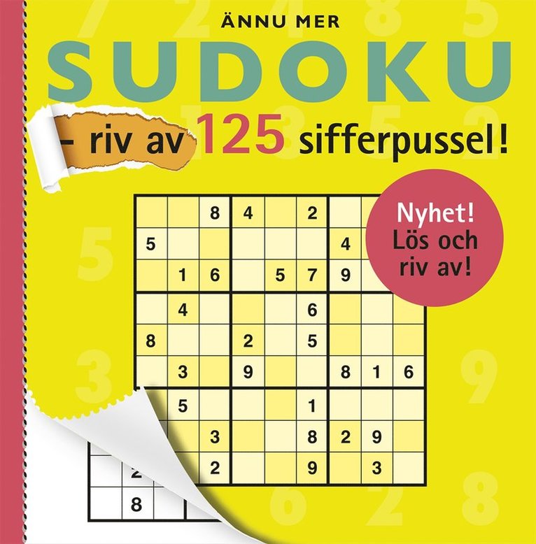 Ännu mer sudoku - riv av 125 sifferpussel! 1