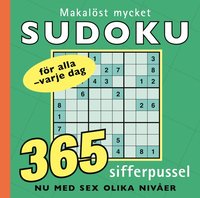 bokomslag Makalöst mycket sudoku : för alla - varje dag