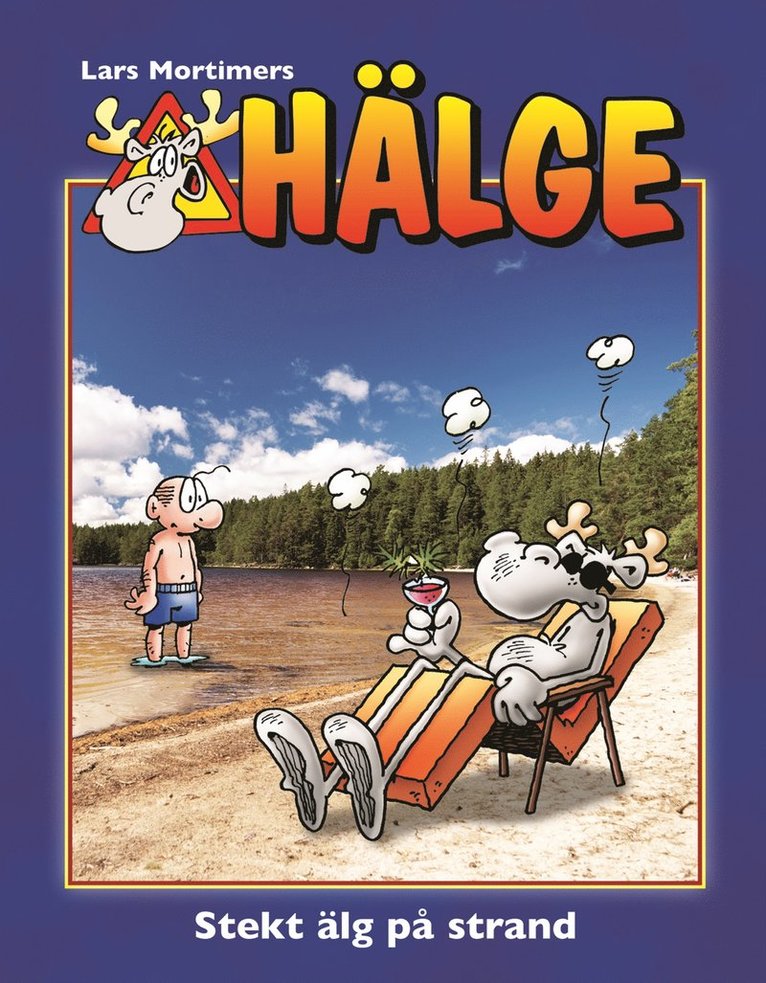 Hälge. Stekt älg på strand 1