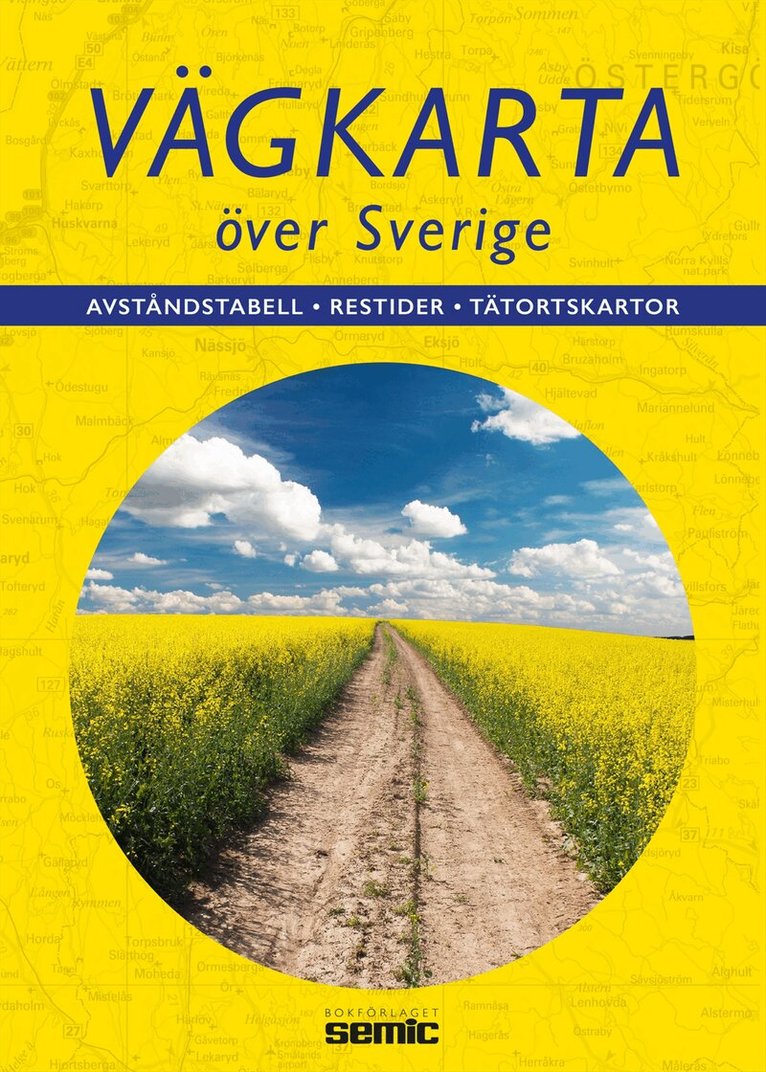Vägkarta över Sverige, Häftad