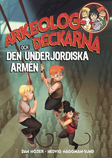 Dan Höjer - Arkeologdeckarna och den underjordiska armén, Kartonnage