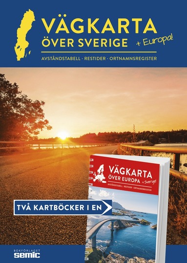 bokomslag Vägkarta över Sverige och Europa