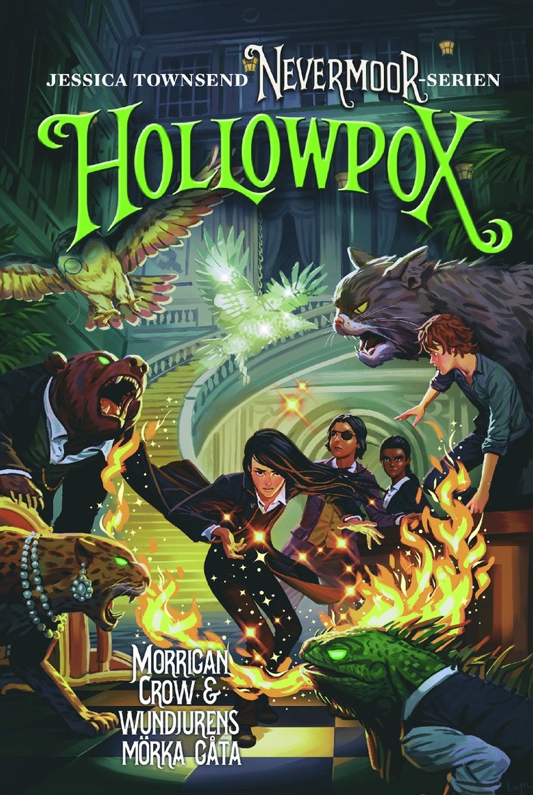 Hollowpox : Morrigan Crow & wundjurens mörka gåta 1