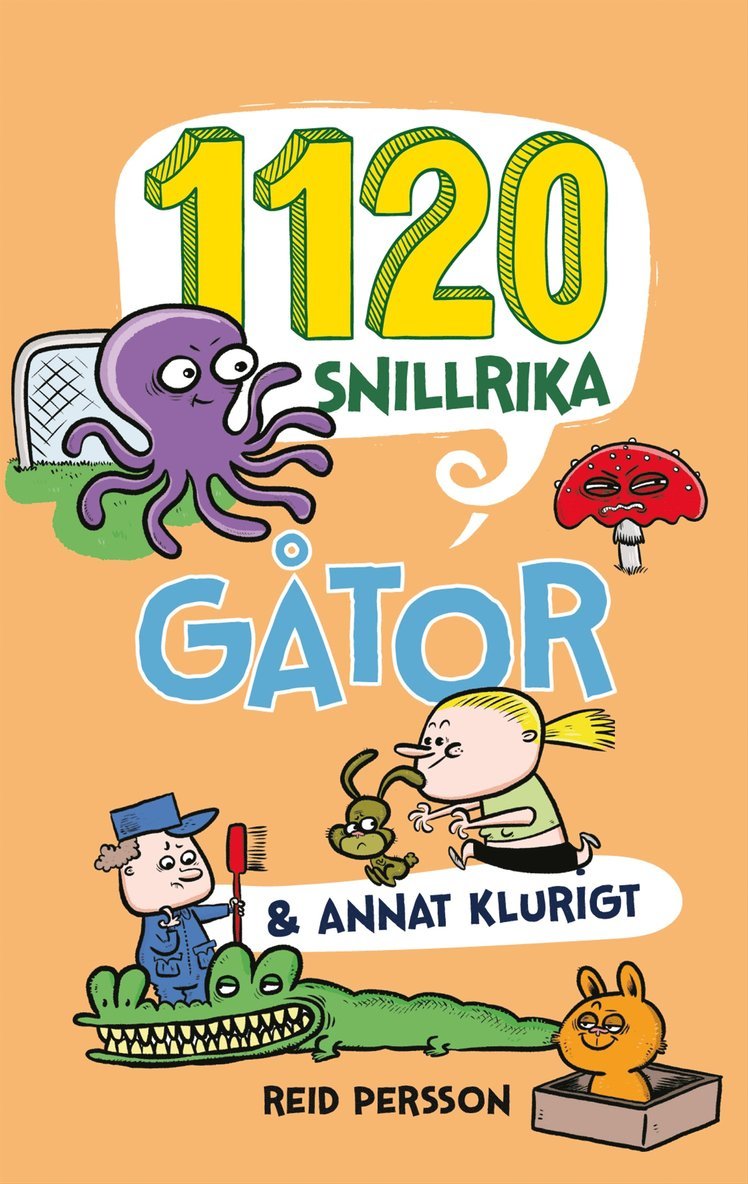 Reid Persson - 1120 snillrika gåtor & annat klurigt, Kartonnage
