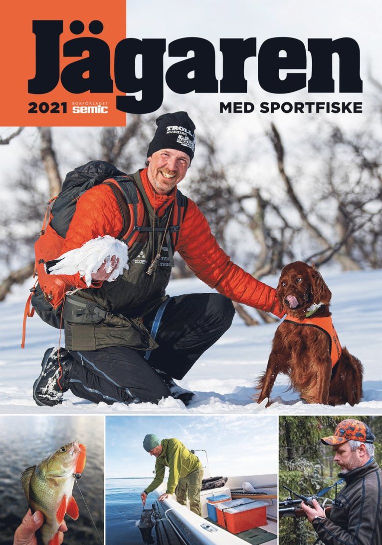 Jägaren med sportfiske 2021, Inbunden