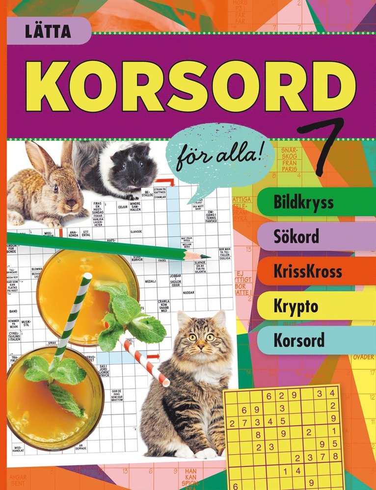 Lätta korsord för alla! 7 1