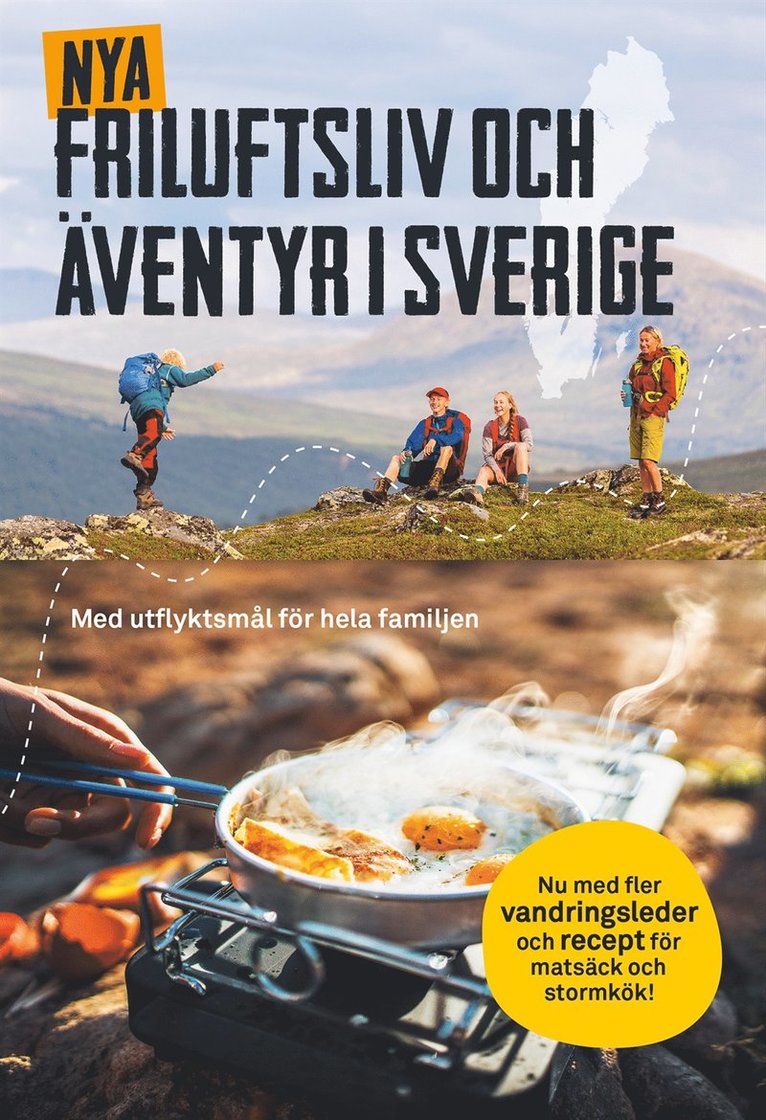 Bokförlaget Semic - Nya friluftsliv och äventyr i Sverige, Häftad