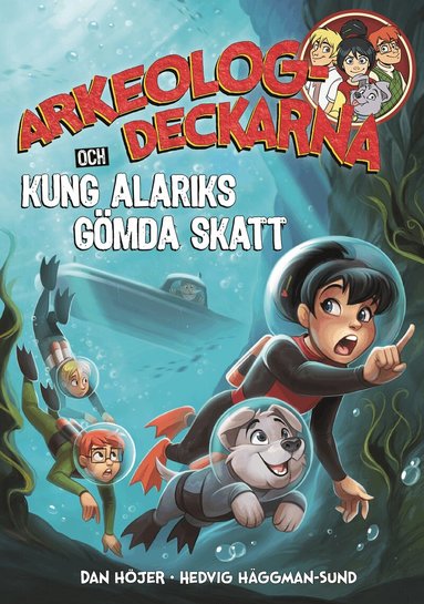 Dan Höjer - Arkeologdeckarna och Kung Alariks gömda skatt, Kartonnage