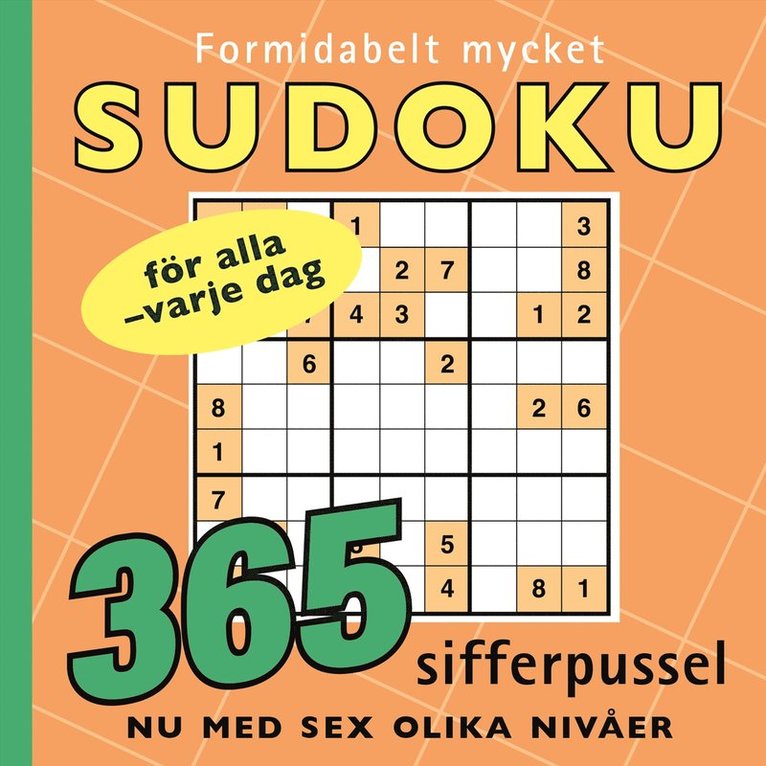 Formidabelt mycket sudoku, Häftad