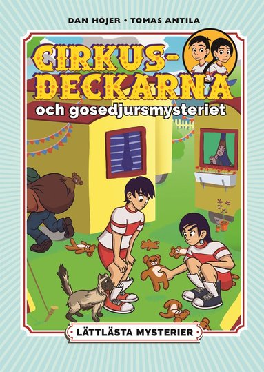 bokomslag Lättlästa mysterier. Cirkusdeckarna och gosedjursmysteriet