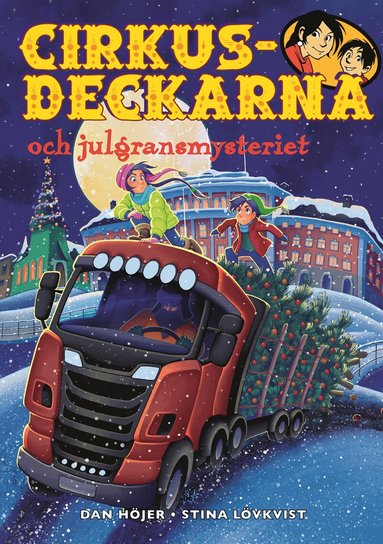 Dan Höjer - Cirkusdeckarna och julgransmysteriet, Kartonnage