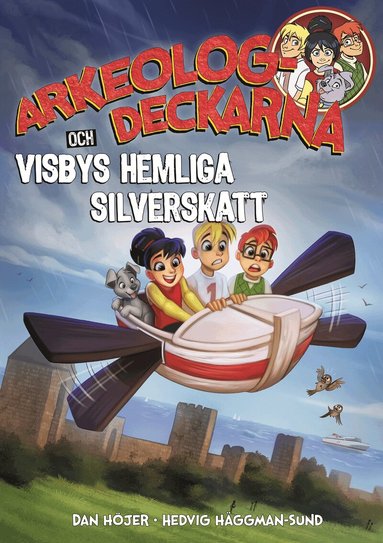 Dan Höjer - Arkeologdeckarna och Visbys hemliga silverskatt, Kartonnage
