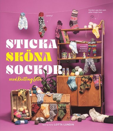 bokomslag Sticka sköna sockor med Knitting Lotta