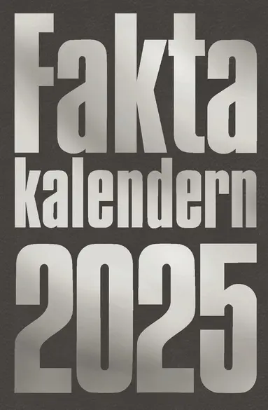 Bokförlaget Semic - Faktakalendern 2025, Häftad