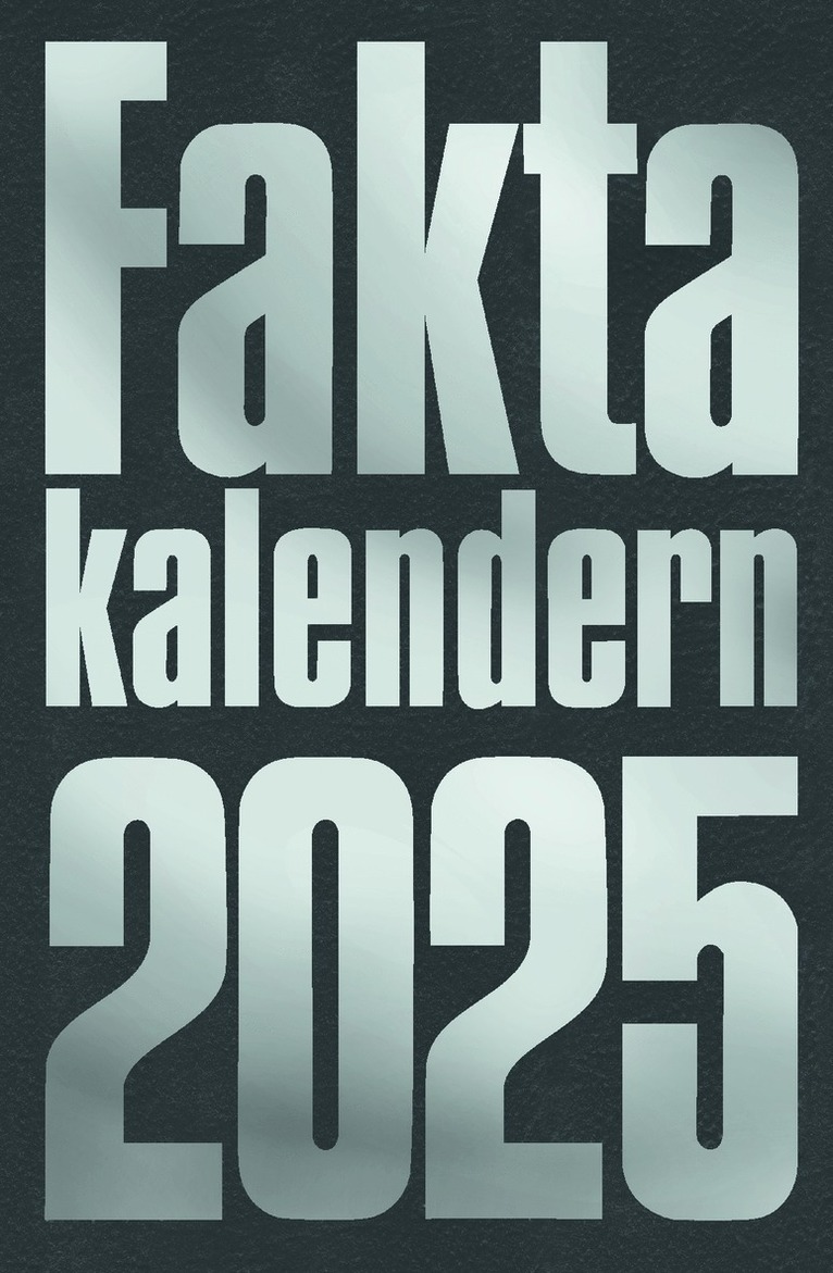 Faktakalendern 2025 1
