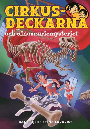 Dan Höjer - Cirkusdeckarna och dinosauriemysteriet, Kartonnage