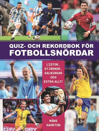 bokomslag Quiz och rekordbok för fotbollsnördar