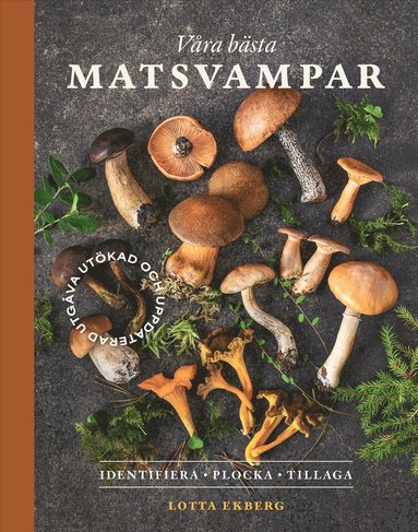 bokomslag Våra bästa matsvampar : identifiera, plocka, tillaga
