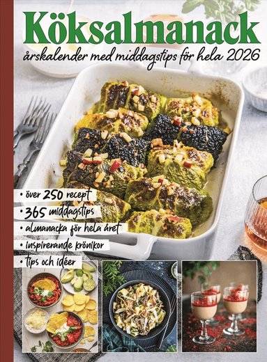 Bokförlaget Semic - Köksalmanack 2026, Inbunden