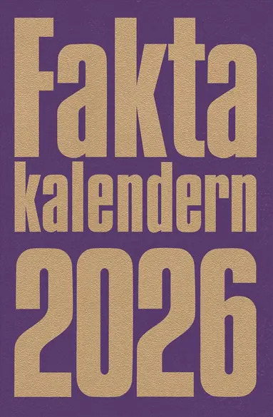 Bokförlaget Semic - Faktakalendern 2026, Häftad