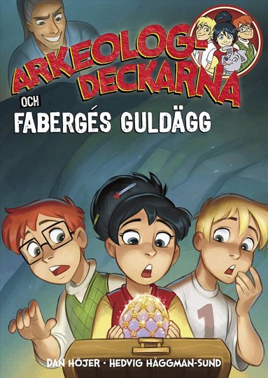 Dan Höjer - Arkeologdeckarna och Fabergés guldägg, Kartonnage