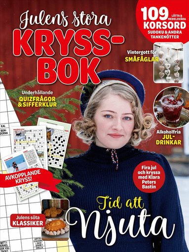 Tankesport - Julens stora kryssbok : 109 lätta och medelsvåra korsord, sudoku och andra tankenötter, Häftad