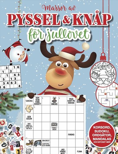 Tankesport - Pyssel och knåp för jullovet : korsord, sudoku, ordgåtor, mandalas och mycket mer, Häftad