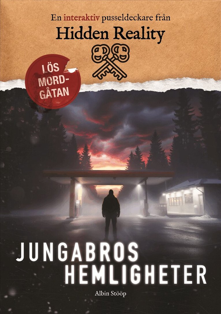 Albin Stööp - Hidden Reality: Jungabros hemligheter : En interaktiv pusseldeckare, Inbunden