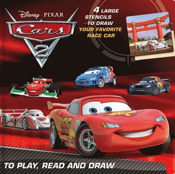 Lek, läs och rita - Cars 1