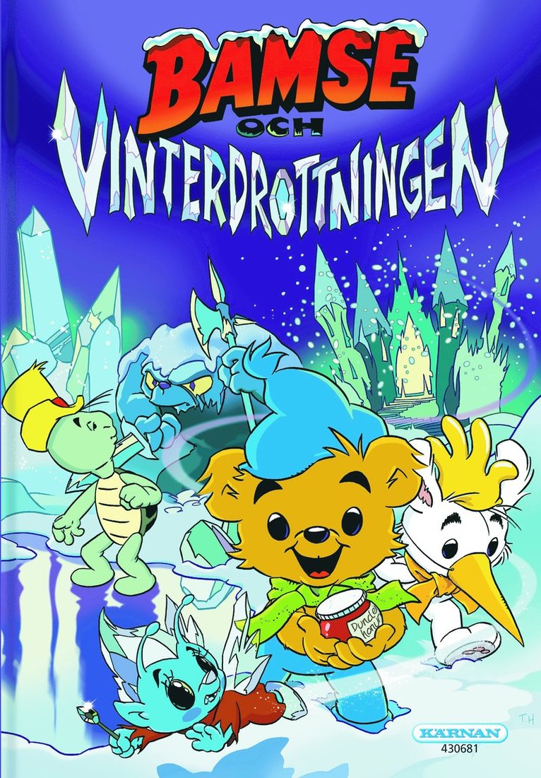 Jens Hansegård - Bamse och vinterdrottningen, Kartonnage