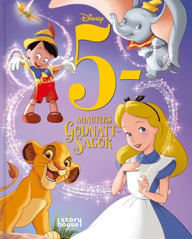 bokomslag Disney klassiker. 5 minuters godnattsagor