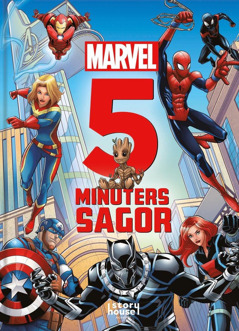 Marvel. 5 minuters godnattsagor, Kartonnage