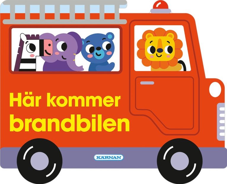 Här kommer brandbilen, Kartonnage