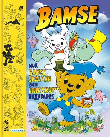 Charlotta Borelius - Hur Bamse, Skalman och Lille Skutt träffades, Kartonnage