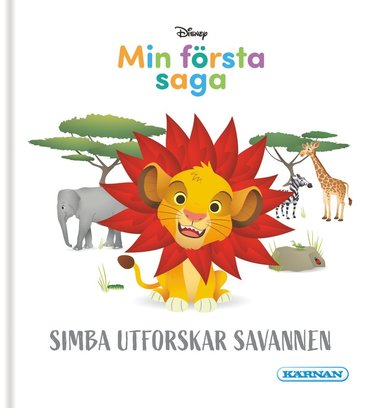 bokomslag Simba utforskar Savannen