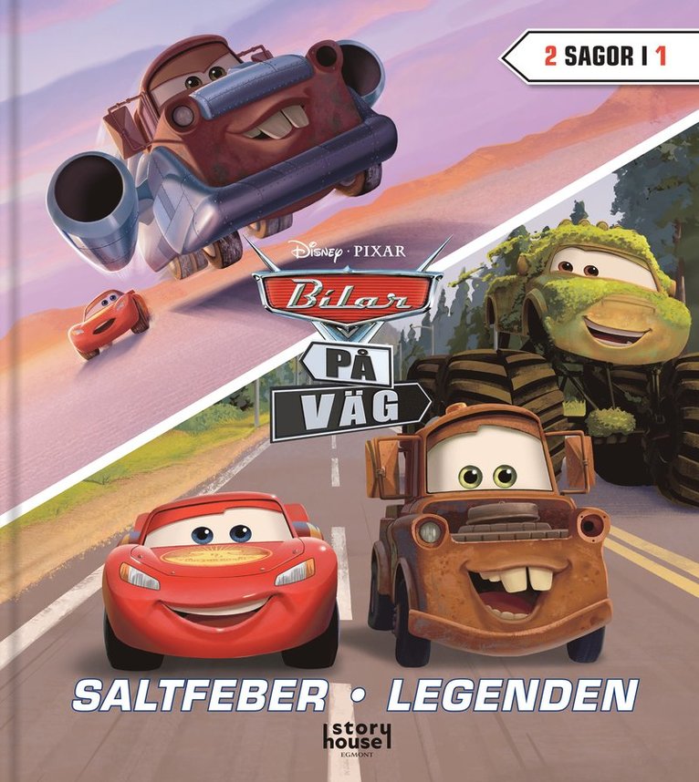 Walt Disney, Karolina Hjertonsson - Bilar på väg. Saltfeber och Legenden, Kartonnage