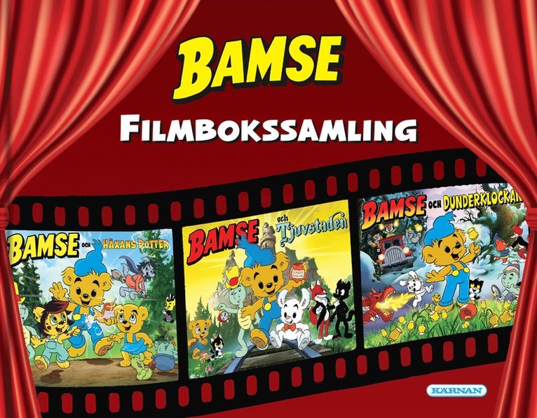 Bamse filmbokssamling 1
