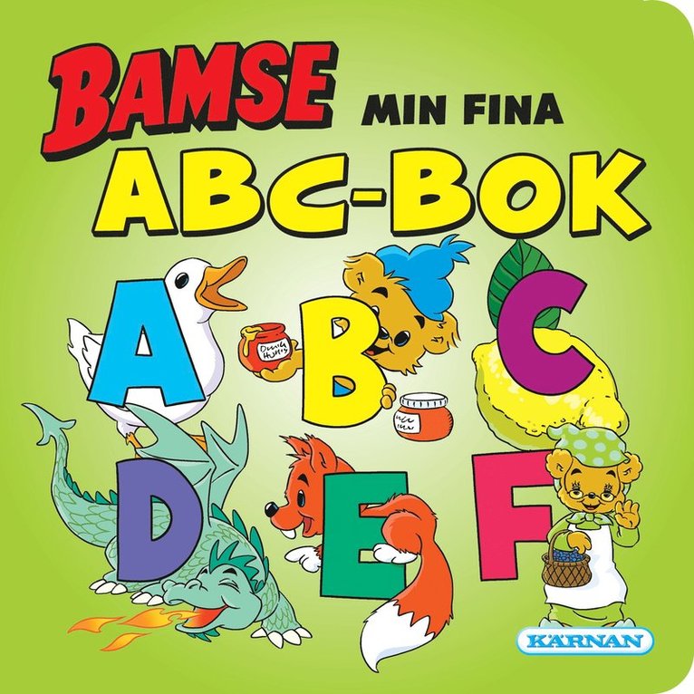 Bamse - min fina ABC-bok 1