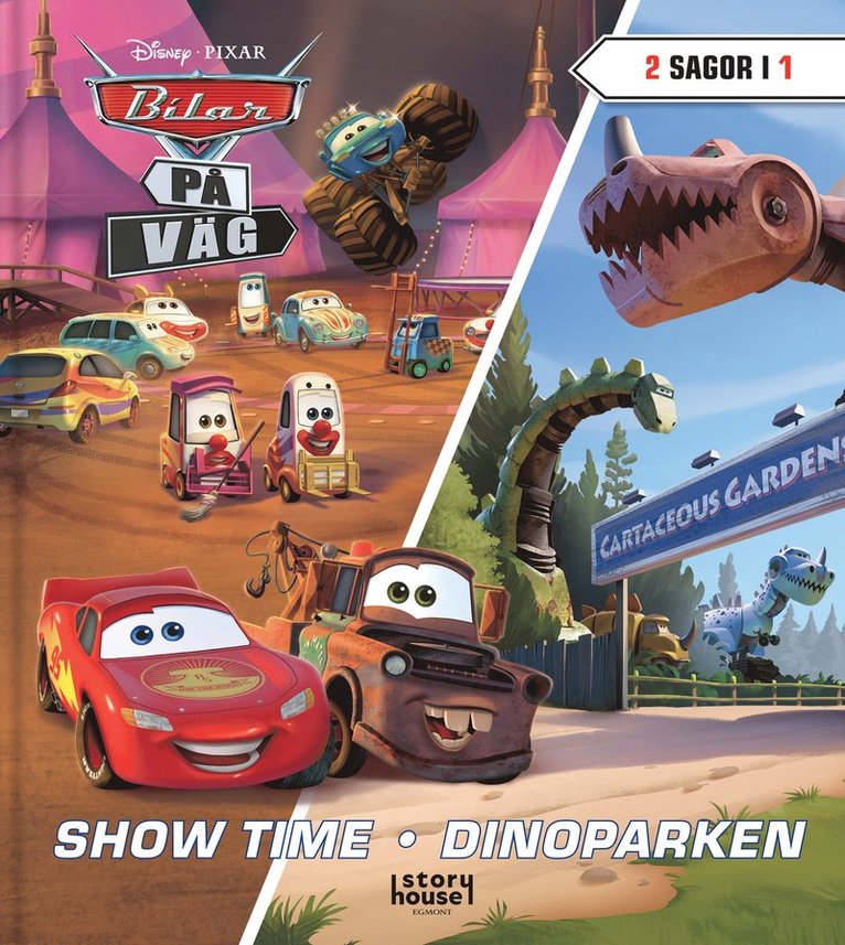 Bilar på väg. Showtime och Dinoparken 1