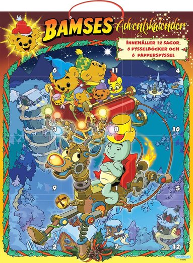 bokomslag Adventskalender Bamse