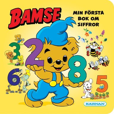 bokomslag Bamse. Min första bok om siffror