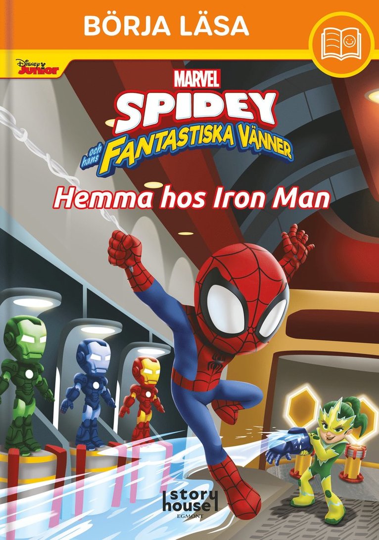 Spidey. Hemma hos Iron Man