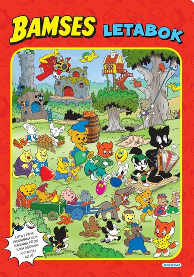 Bamses letabok, Kartonnage