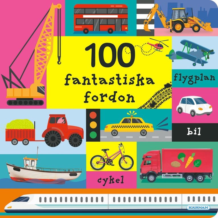 100 fantastiska fordon, Kartonnage