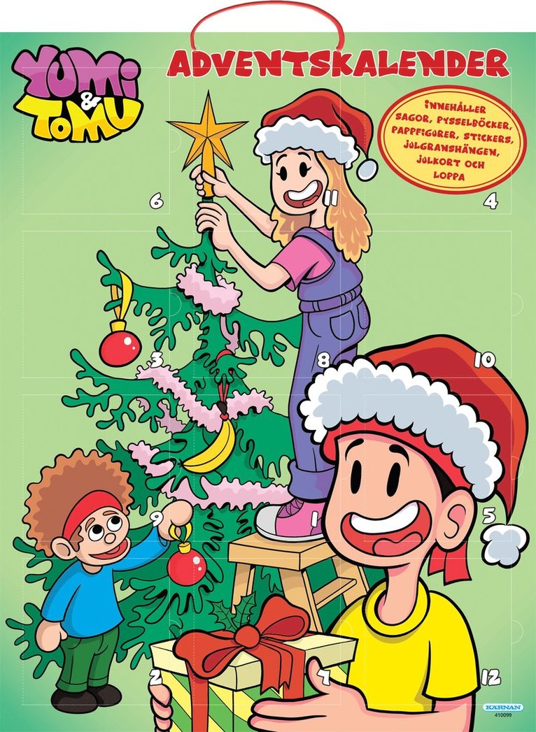 Yumi & Tomu Adventskalender, Häftad