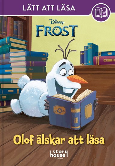 Frost. Olof älskar att läsa, Kartonnage