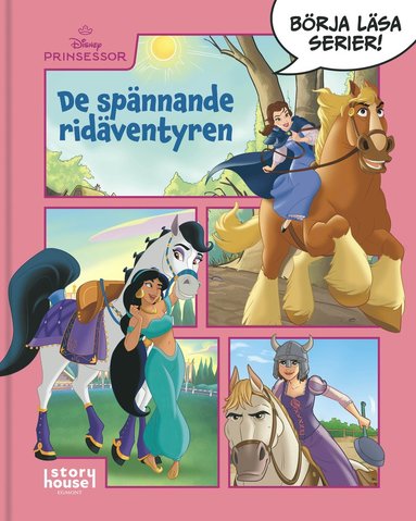 bokomslag Börja läsa serier - Disney prinsessor De spännande ridäventyren