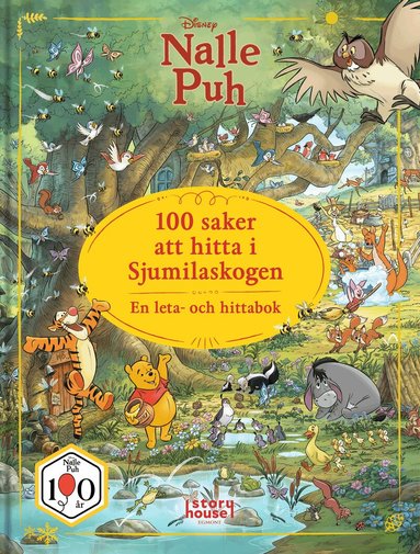 100 saker att hitta i Sjumilaskogen - en leta- och hittabok, Kartonnage