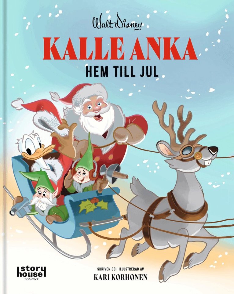 Kalle Anka Hem till jul, Kartonnage